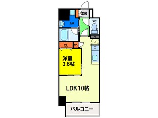 アーバネックス堂島の物件間取画像